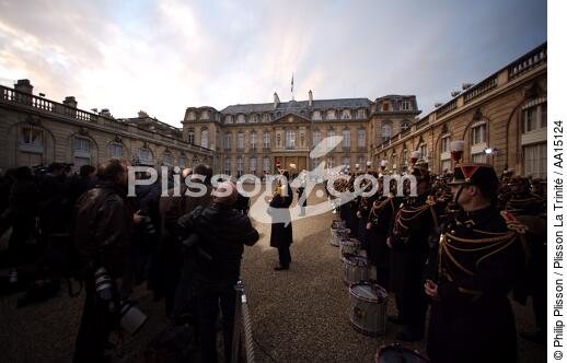 Palais de l’Élysée. - © Philip Plisson / Plisson La Trinité / AA15124 - Nos reportages photos - Paris