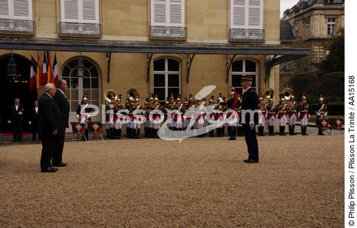 Republican guard. Palais du Luxembourg - © Philip Plisson / Plisson La Trinité / AA15168 - Photo Galleries - Paris