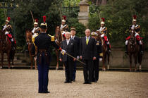 Republican guard. Palais du Luxembourg © Philip Plisson / Plisson La Trinité / AA15169 - Photo Galleries - Ile-de-France