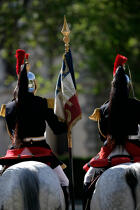 Republican guard © Philip Plisson / Plisson La Trinité / AA15171 - Photo Galleries - Parade