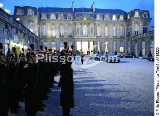 Palais de l'Elysée. - © Philip Plisson / Plisson La Trinité / AA15220 - Nos reportages photos - L'Elysée