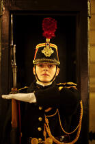 Republican guard. Palais de l'Elysée © Philip Plisson / Plisson La Trinité / AA15235 - Photo Galleries - Army