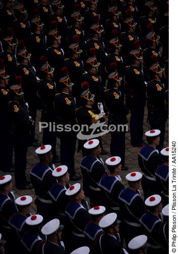 Republican guard. - © Philip Plisson / Plisson La Trinité / AA15240 - Photo Galleries - The Navy
