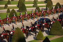 Hôtel National des Invalides. Allée de cavaliers © Philip Plisson / Plisson La Trinité / AA15241 - Nos reportages photos - Cavalier