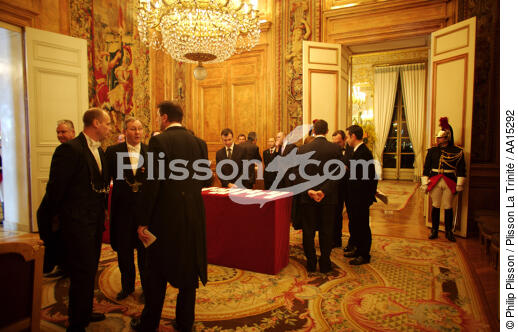 Palais de l'Elysée. - © Philip Plisson / Plisson La Trinité / AA15292 - Nos reportages photos - Ile-de-France