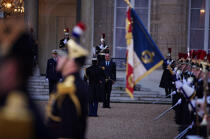 Palais de l'Elysée. 1er régiment d'infanterie © Philip Plisson / Plisson La Trinité / AA15338 - Nos reportages photos - Gendarmerie