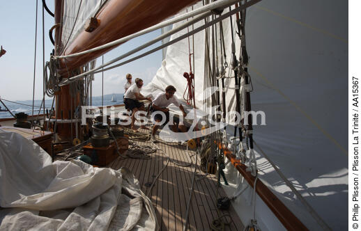 Eleonora - Classic Week 2007 - © Philip Plisson / Plisson La Trinité / AA15367 - Photo Galleries - Gaff schooner