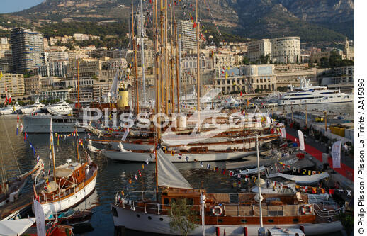 Port de Monaco - © Philip Plisson / Plisson La Trinité / AA15396 - Nos reportages photos - Tradition