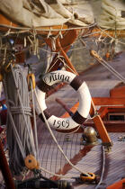Classic Week 2007 © Philip Plisson / Plisson La Trinité / AA15444 - Photo Galleries - Elements of boat