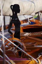 Classic Week 2007 © Philip Plisson / Plisson La Trinité / AA15447 - Nos reportages photos - Elément d'un bateau