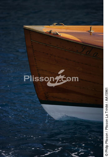 During the 2007 Classic Week. - © Philip Plisson / Plisson La Trinité / AA15961 - Photo Galleries - Motor launch