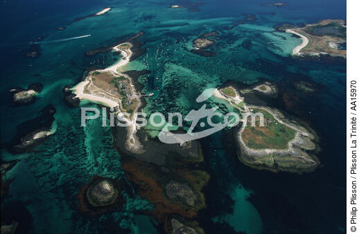 Glenan islands. - © Philip Plisson / Plisson La Trinité / AA15970 - Photo Galleries - Glénan [The Archipelago of the]