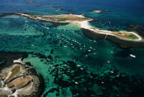 Glenan islands. © Philip Plisson / Plisson La Trinité / AA15971 - Photo Galleries - Island [29]
