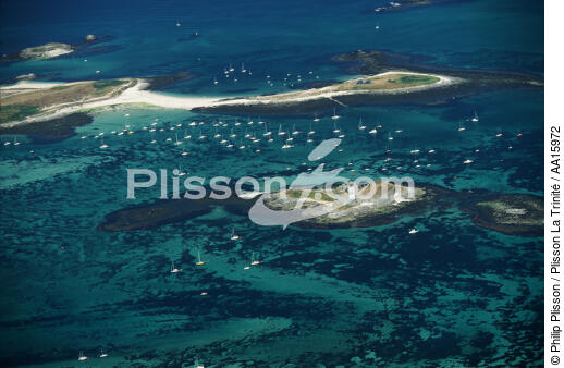 Glenan islands. - © Philip Plisson / Plisson La Trinité / AA15972 - Photo Galleries - Glénan [The Archipelago of the]