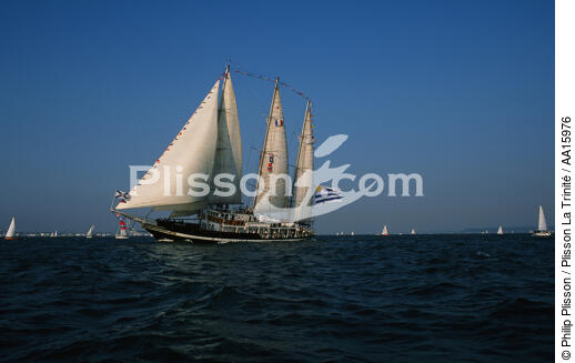 Capitan Miranda. - © Philip Plisson / Plisson La Trinité / AA15976 - Photo Galleries - Three masts