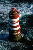 Grand Léjon lighthouse. © Philip Plisson / Plisson La Trinité / AA15983 - Photo Galleries - Côtes d'Armor