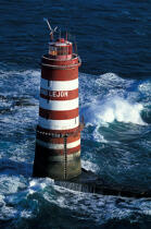 Grand Léjon lighthouse. © Philip Plisson / Plisson La Trinité / AA15984 - Photo Galleries - Lighthouse [22]