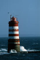 Grand Léjon lighthouse. © Philip Plisson / Plisson La Trinité / AA15985 - Photo Galleries - Lighthouse [22]
