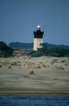 Espiguette lighthouse. © Philip Plisson / Plisson La Trinité / AA15992 - Photo Galleries - Languedoc-Roussillon