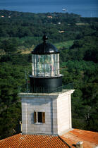 Le phare de Porquerolles. © Philip Plisson / Plisson La Trinité / AA16005 - Nos reportages photos - Var