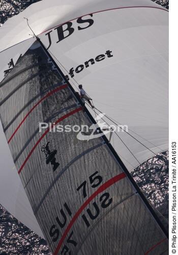 America's Cup - Valencia 2007 - © Philip Plisson / Plisson La Trinité / AA16153 - Photo Galleries - Elements of boat