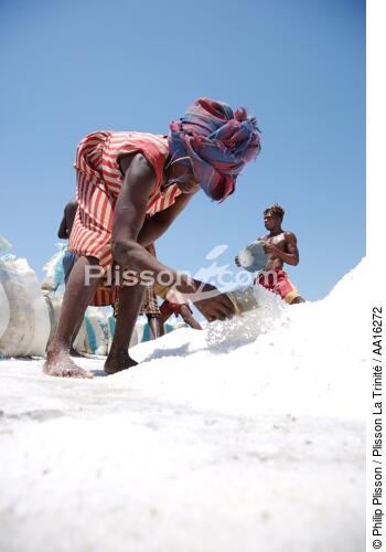 Salines de Belo su mer - © Philip Plisson / Plisson La Trinité / AA16272 - Nos reportages photos - Marais salant