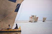 Morondava © Philip Plisson / Plisson La Trinité / AA16286 - Photo Galleries - Rowing boat