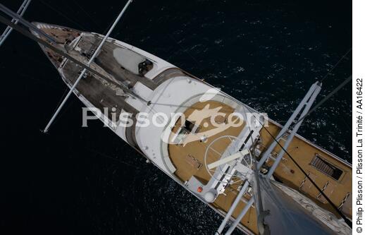 Le Ponant - © Philip Plisson / Plisson La Trinité / AA16422 - Photo Galleries - Deck [of boat]