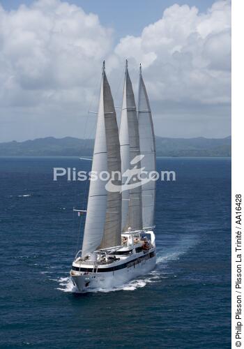 Le Ponant - © Philip Plisson / Plisson La Trinité / AA16428 - Nos reportages photos - Grand voilier