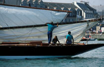 Pen-Duick © Philip Plisson / Plisson La Trinité / AA16730 - Nos reportages photos - Yachting