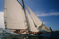 Pen-Duick © Philip Plisson / Plisson La Trinité / AA16731 - Nos reportages photos - Yachting