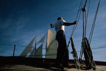 Pen-Duick © Philip Plisson / Plisson La Trinité / AA16733 - Nos reportages photos - Yachting