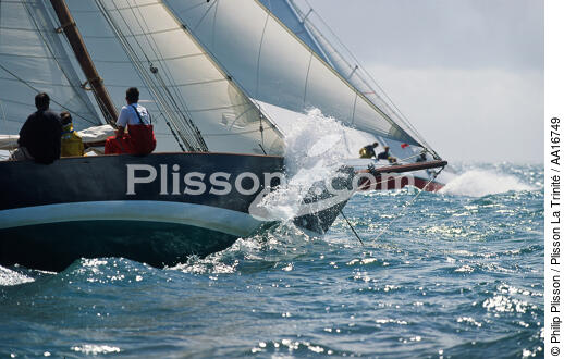 Pen-Duick - © Philip Plisson / Plisson La Trinité / AA16749 - Nos reportages photos - Cotre