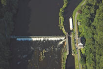 Lock in Hennebont region © Philip Plisson / Plisson La Trinité / AA16797 - Photo Galleries - River [56]