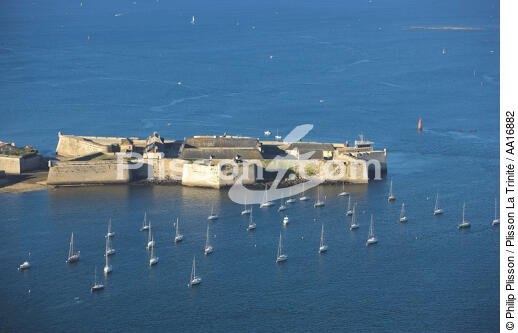 The citadel of Port-Louis. - © Philip Plisson / Plisson La Trinité / AA16882 - Photo Galleries - Port-Louis