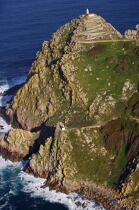 Cies islands lighthouse © Philip Plisson / Plisson La Trinité / AA17011 - Photo Galleries - Island [Galicia]