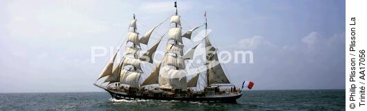 Belem - © Philip Plisson / Plisson La Trinité / AA17056 - Photo Galleries - Three-masted ship