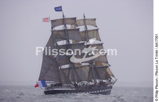 Belem - © Philip Plisson / Plisson La Trinité / AA17061 - Photo Galleries - Three masts