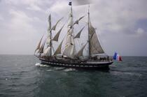 Belem © Philip Plisson / Plisson La Trinité / AA17063 - Photo Galleries - Three-masted ship