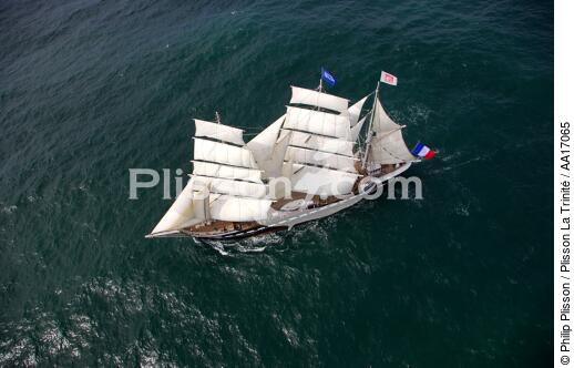 Le Belem - © Philip Plisson / Plisson La Trinité / AA17065 - Nos reportages photos - Les Grands voiliers