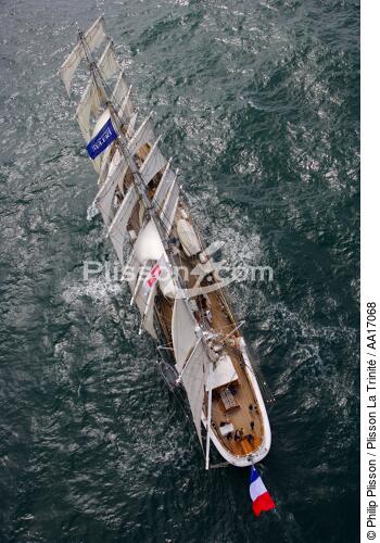 Le Belem - © Philip Plisson / Plisson La Trinité / AA17068 - Nos reportages photos - Grand voilier
