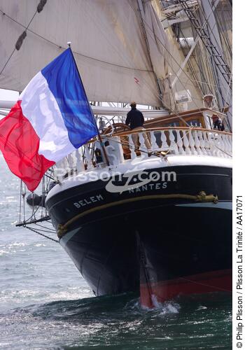 Le Belem - © Philip Plisson / Plisson La Trinité / AA17071 - Nos reportages photos - Grand voilier