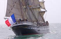 Belem © Philip Plisson / Plisson La Trinité / AA17078 - Photo Galleries - Three-masted ship