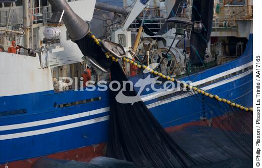Pêche au Capelan en Islande - © Philip Plisson / Plisson La Trinité / AA17165 - Nos reportages photos - Materiel de pêche