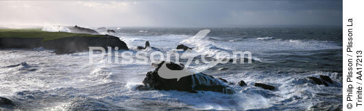 Quiberon: wild coast - © Philip Plisson / Plisson La Trinité / AA17213 - Photo Galleries - Storms