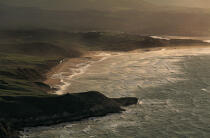 Oyambre beach. © Philip Plisson / Plisson La Trinité / AA17251 - Photo Galleries - Cabo d'Oyambre