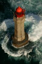 La Jument lighthouse © Philip Plisson / Plisson La Trinité / AA17333 - Photo Galleries - Storms