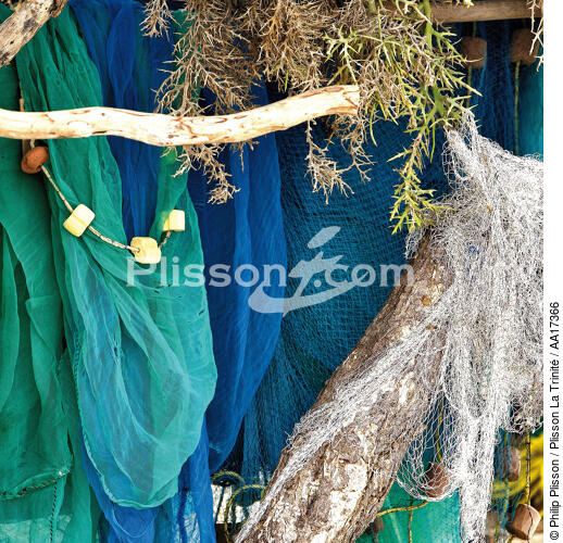 Filets malgaches. - © Philip Plisson / Plisson La Trinité / AA17366 - Nos reportages photos - Déco Marine