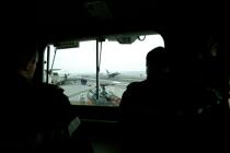 A bord du porte -avion Charles de Gaulle © Philip Plisson / Plisson La Trinité / AA17391 - Nos reportages photos - Avion militaire