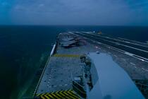 Aboard the aircraft carrier Charles de Gaulle © Philip Plisson / Plisson La Trinité / AA17397 - Photo Galleries - Night